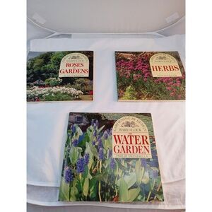 Gardening By Design Ward‎ Lock Lot - Herbs, Roses In Gardens & The Water Garden